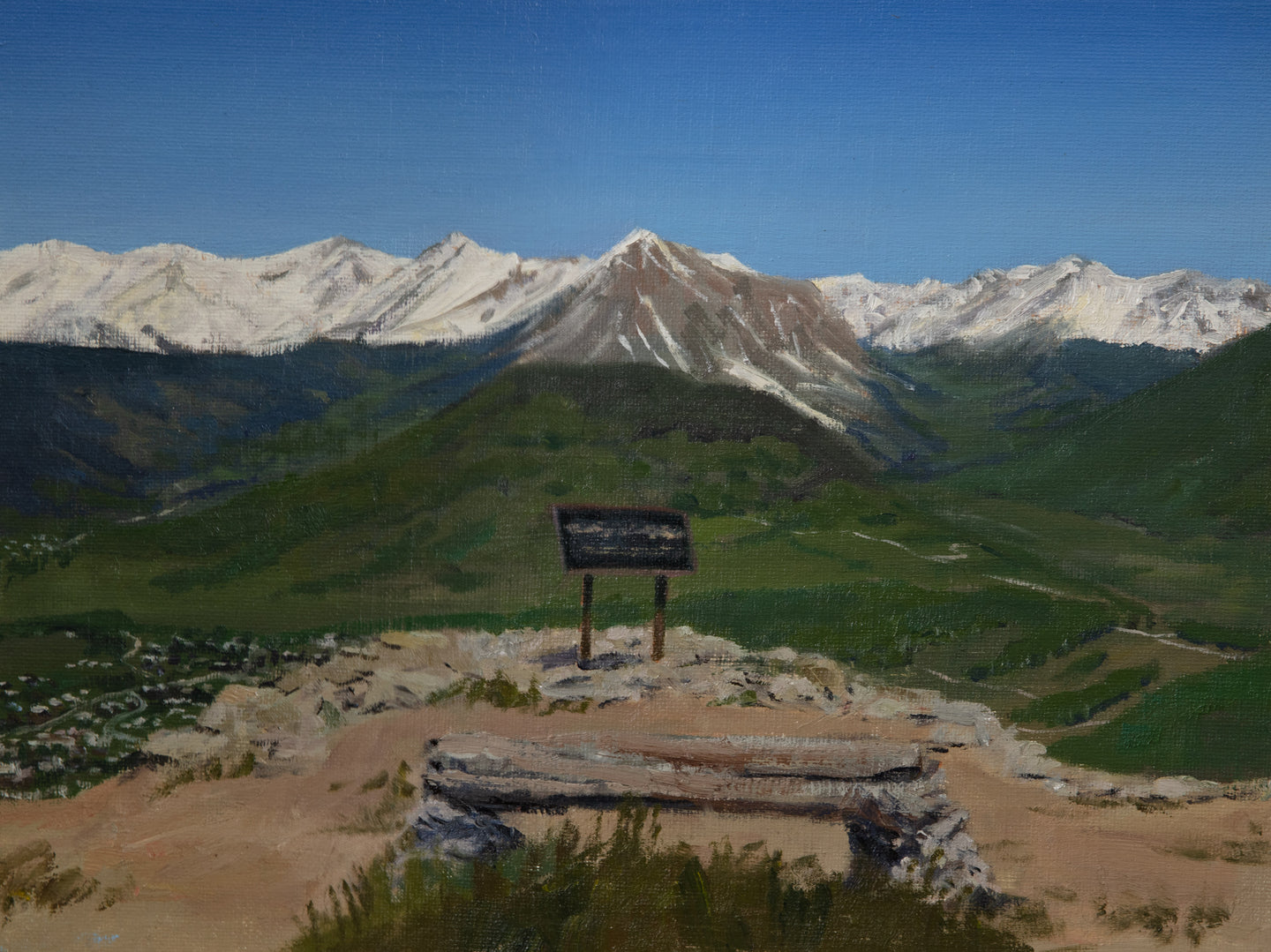 Overlook on Crested Butte Mountain