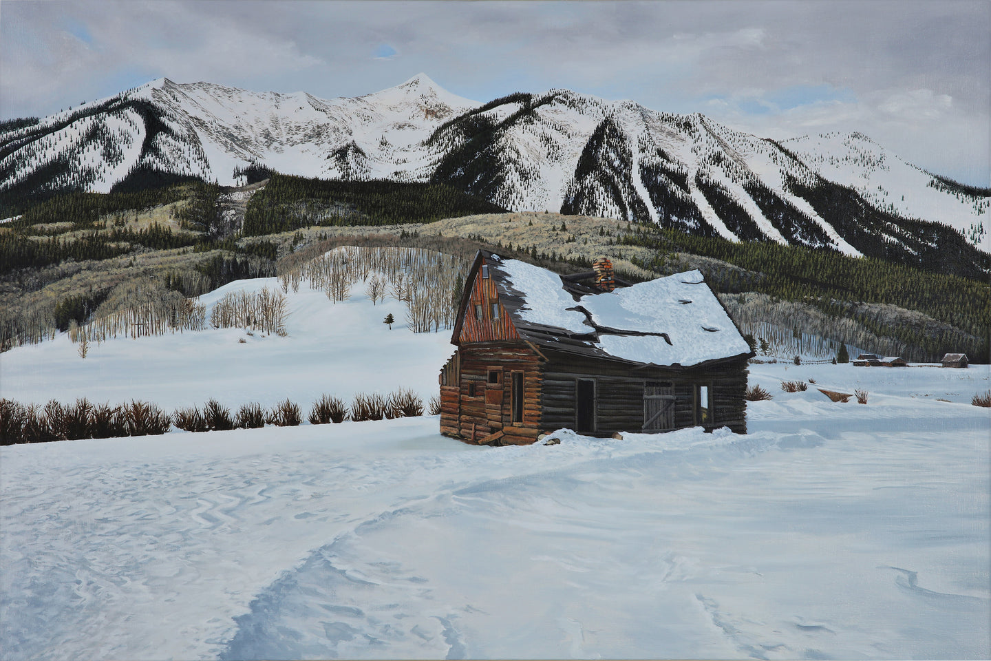 Abandoned Barn at Crested Butte (Print)
