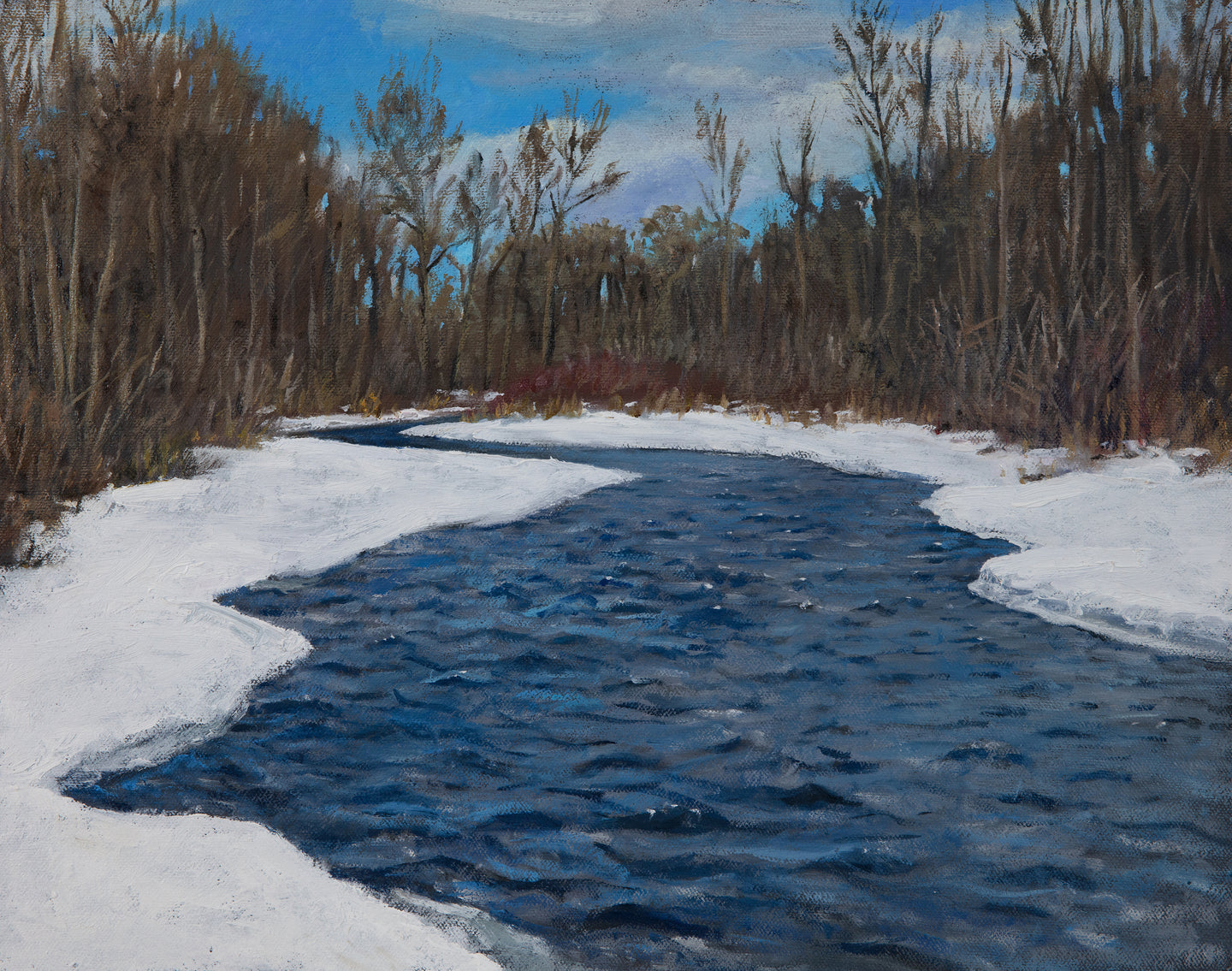 The Gunnison River in January