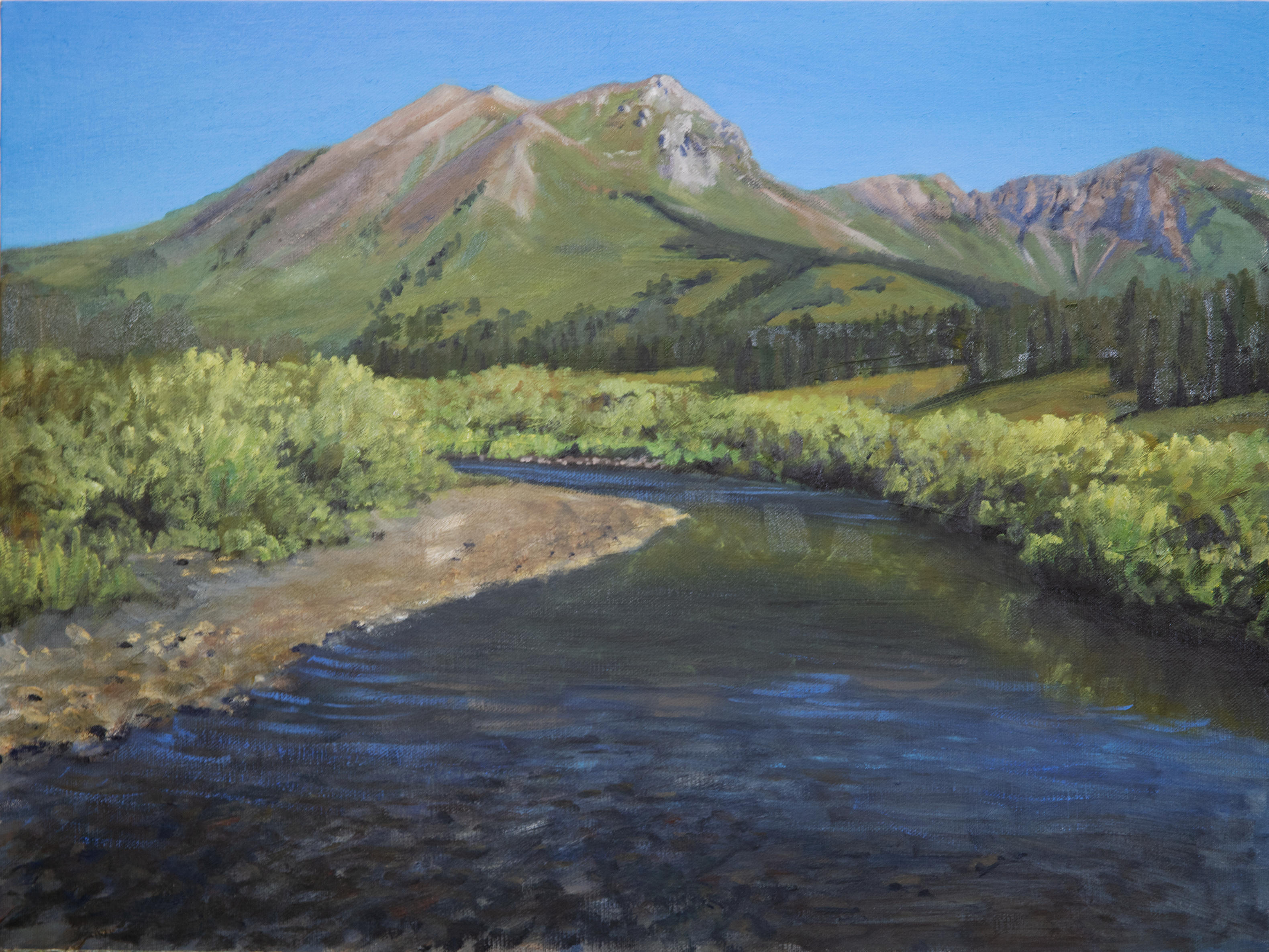Mt. Bellview on a Summer Morning