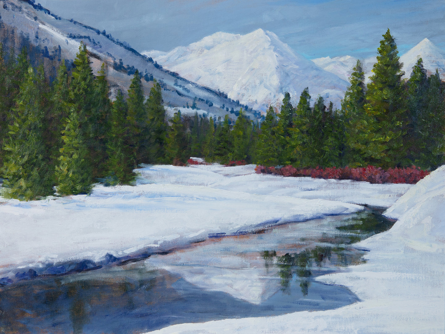 Bright Winter Day Crested Butte