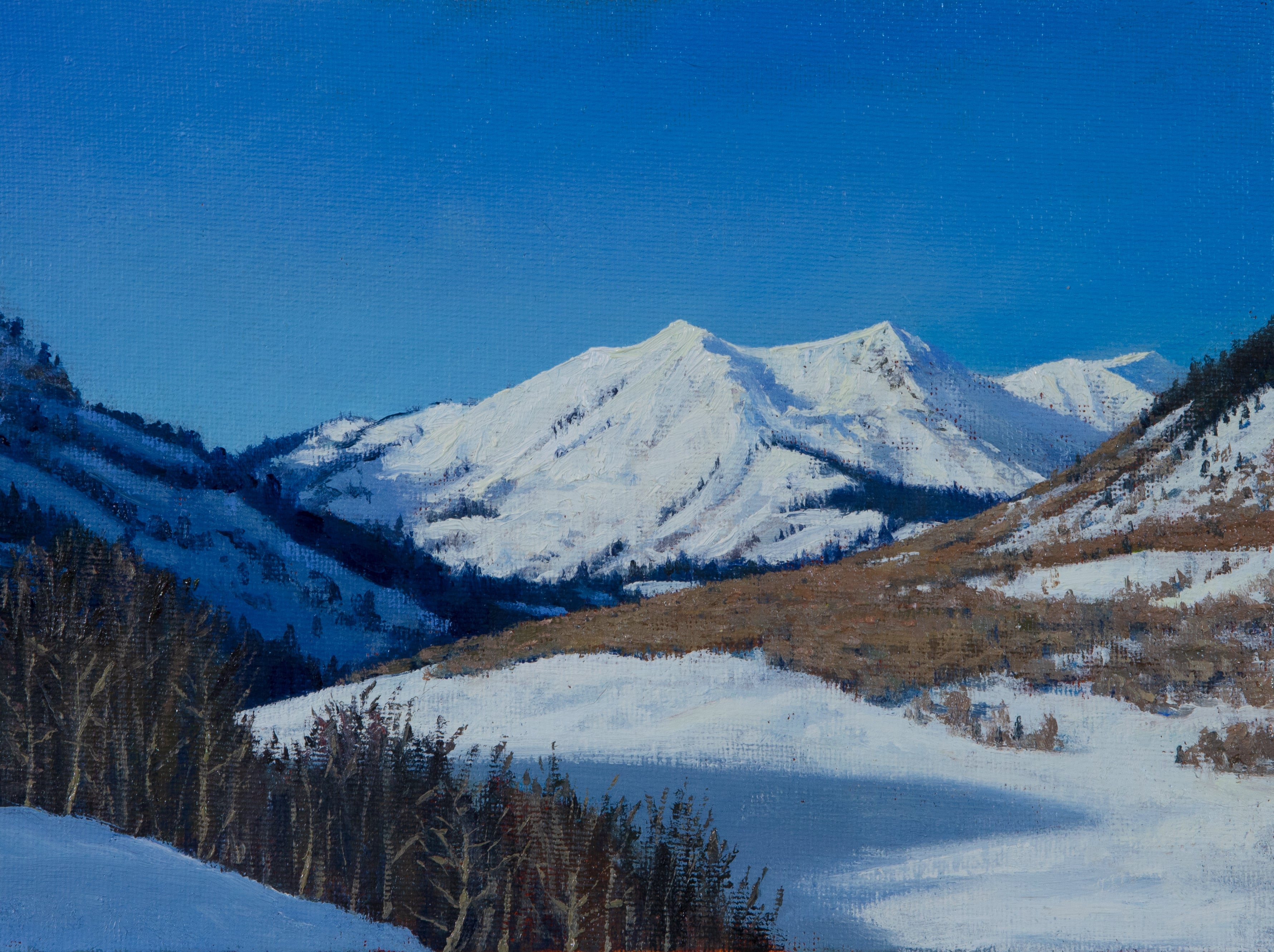 Mount Bellview on a Winter Afternoon