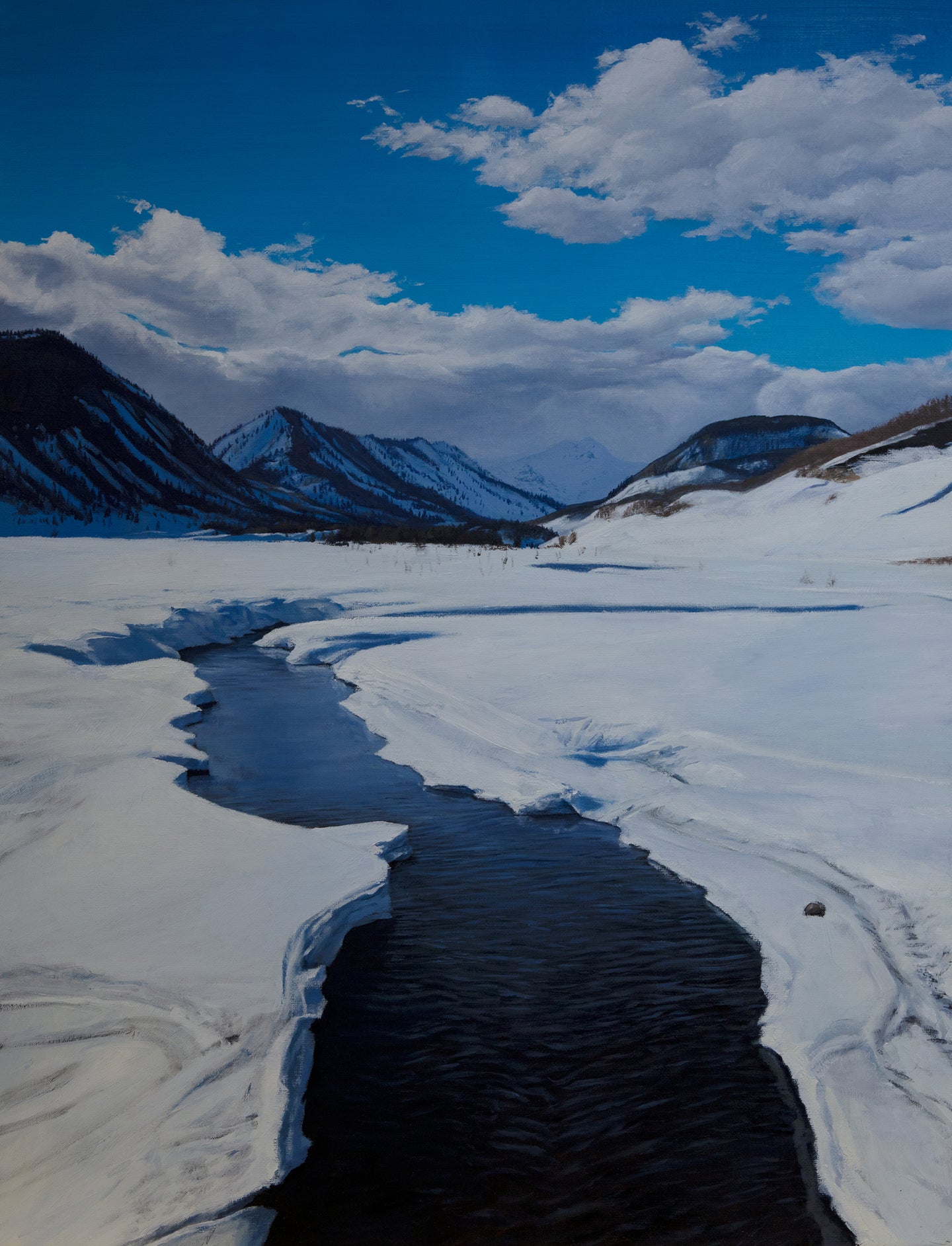 Snowy Slate River