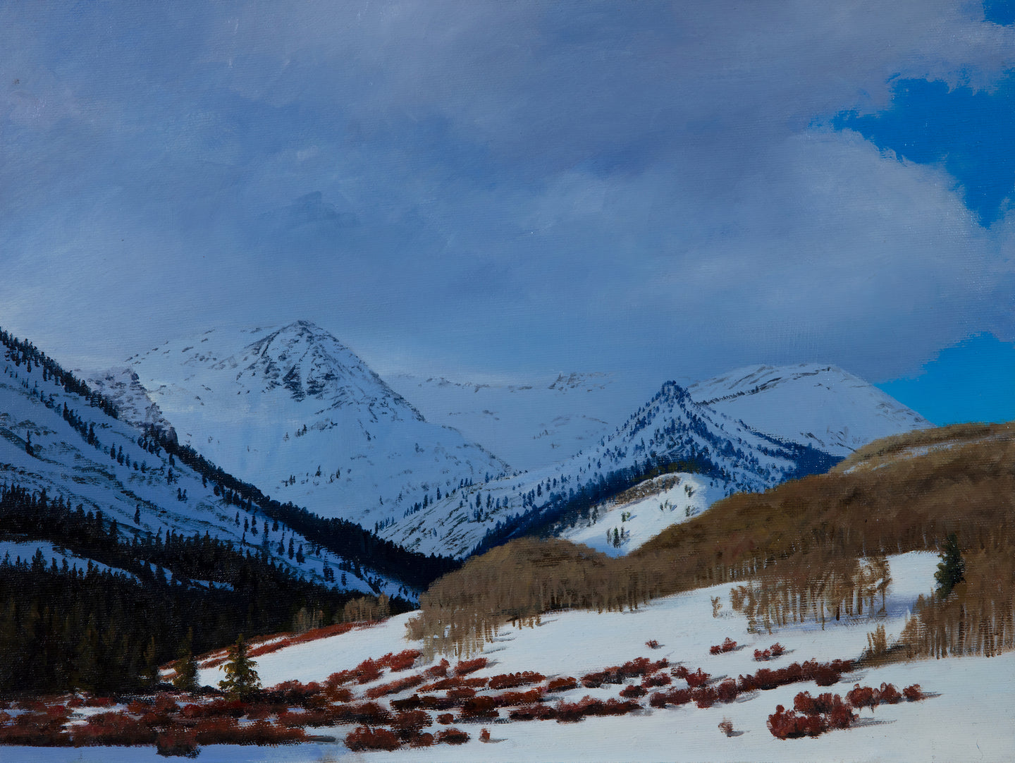 Approaching Snow Storm in Crested Butte
